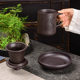 Purple sand tea cup personal ceramic with lid large capacity