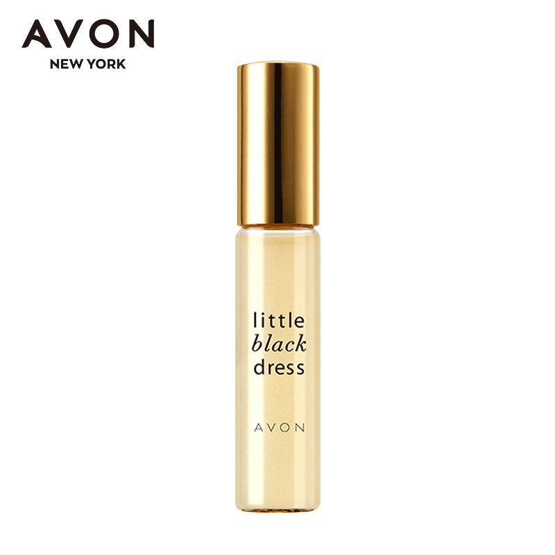 雅芳小黑裙走珠9ml简约优雅香氛 avon雅芳晨曦香水