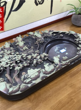 摆件茶盘工艺品天然石