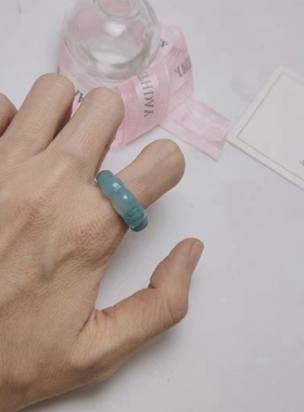 女树脂日韩迷你色彩戒指超值