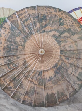 定制油纸伞双面伞防晒防雨