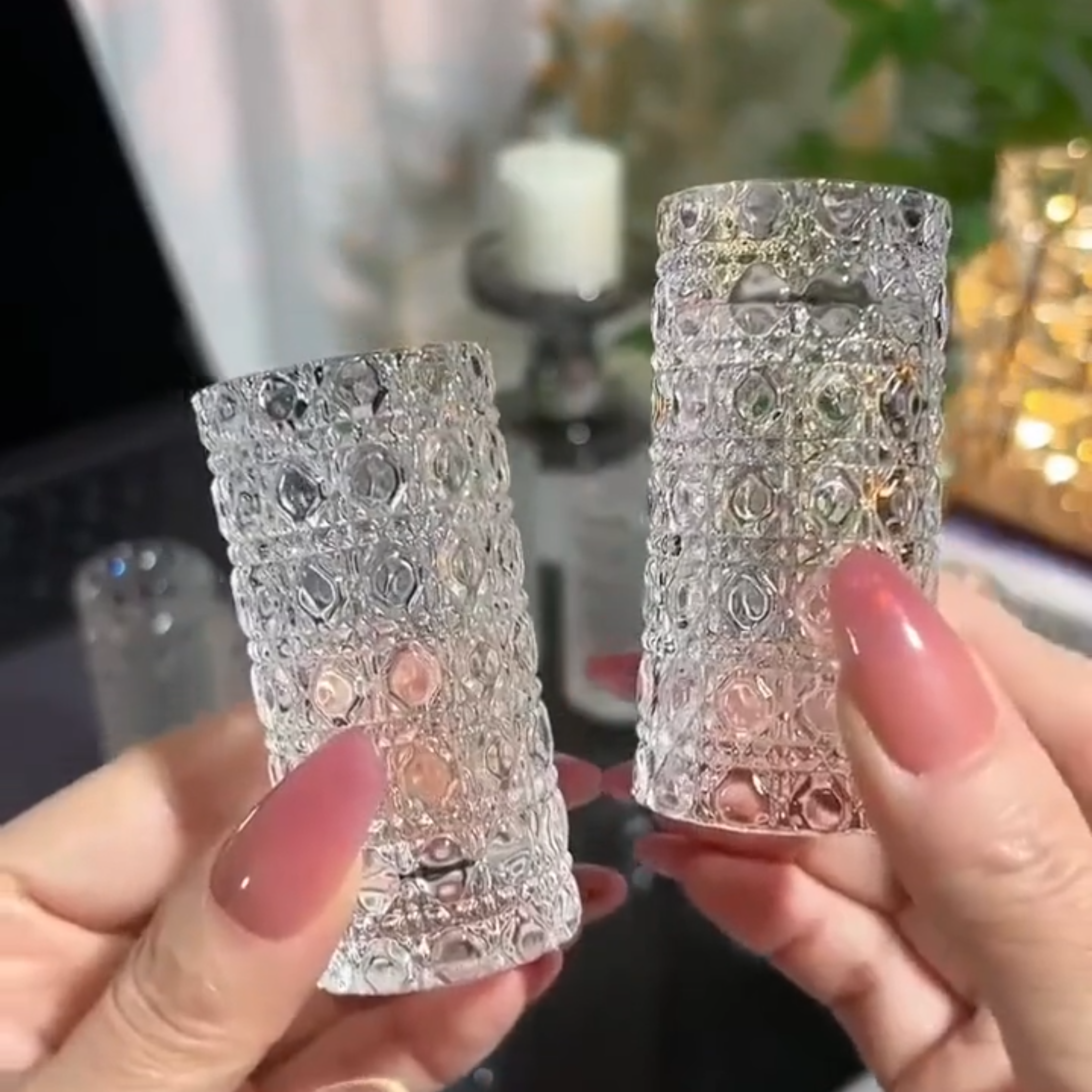 白酒杯轻奢宝石纯色简约INS风锤纹杯浮雕酒直筒一口2026新款爆款,淘宝优惠券,粉丝福利购,淘宝优惠卷