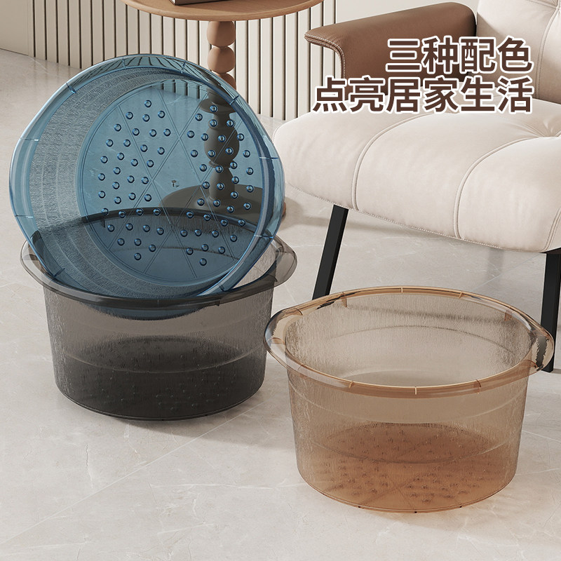 泡脚桶家用洗脚盆女士养生专用儿童保温中医小型省水木桶2025新款 - 图3