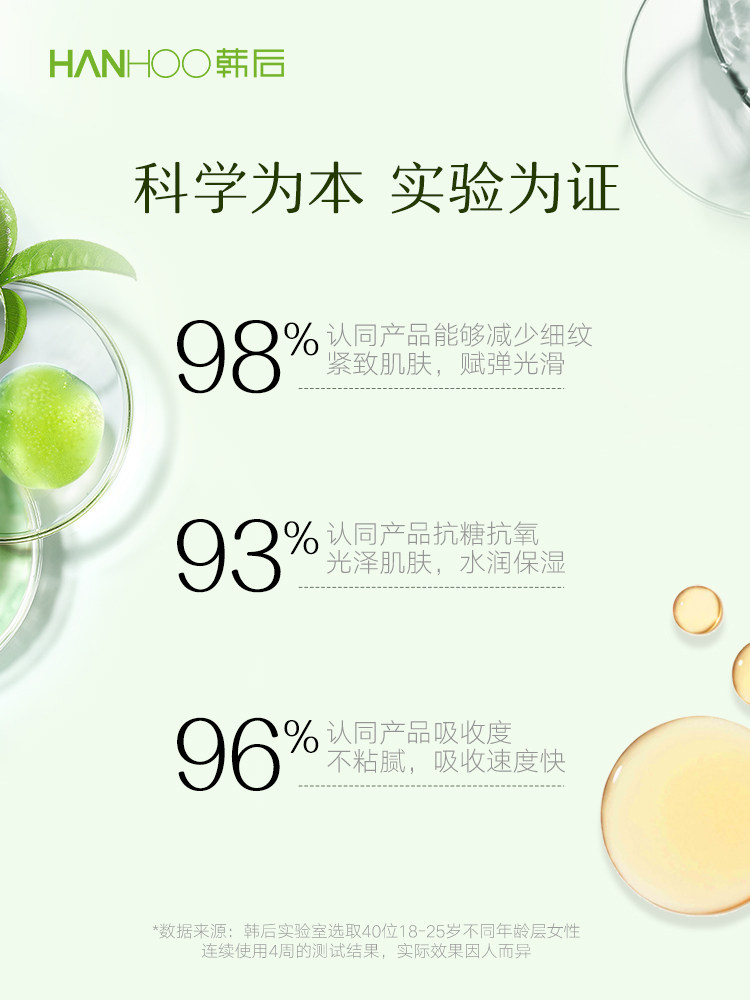 韩后茶酵a醇水乳中年妈妈抗初老女 韩后水之恋面部护理套装