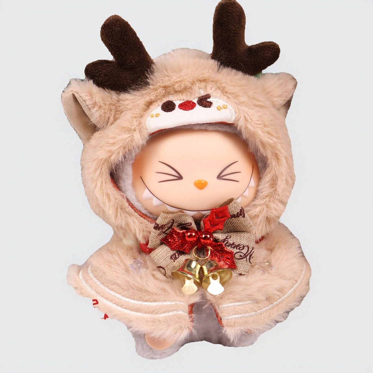 棉花娃衣坐姿labubu一二三代平安夜颂歌圣诞系列圣诞搪胶盲盒衣服,淘宝优惠券,粉丝福利购,淘宝优惠卷