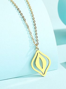 不锈钢女性阴道吊坠项链 女权阴户吊坠项链珠宝礼物饰品