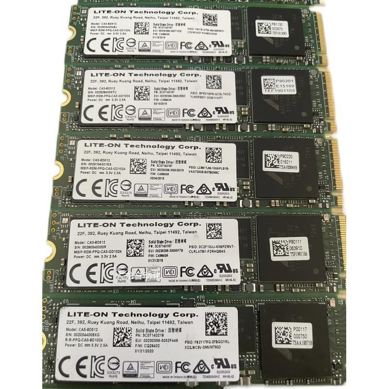 议价 ca5 512g ssd nvme pcie m.2 固态硬盘 笔记本电脑 原装正品 - 图0