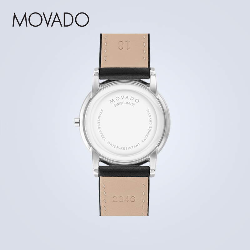 【618热卖】Movado/摩凡陀博物馆系列经典表盘简约石英女表 - 图2