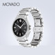 【新年礼物】Movado/摩凡陀日历视窗瑞士钢带石英男女士商务手表