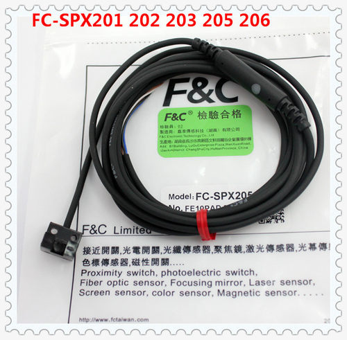 台湾嘉准 FC-SPV201 202 203 205ZF&C槽型光电开关原FC-SPX201 - 图0