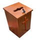 Solid wood new church donation box donation box supports mass customization