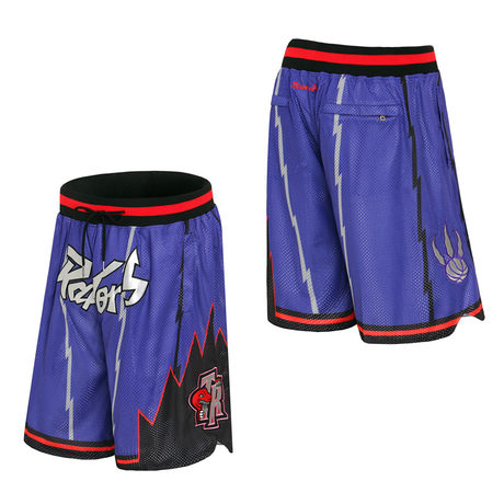 raptors retro shorts