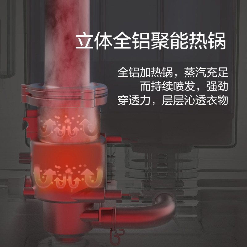 海尔挂烫机家用蒸汽机双杆立式 haier海尔创道挂烫机