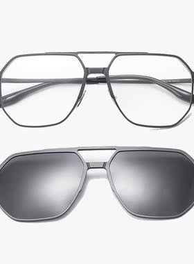 偏光双梁大框男夜视偏光太阳眼镜
