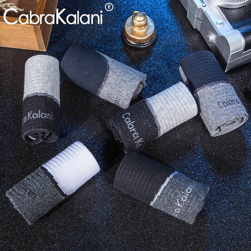 cabrakalani男士秋冬抗菌中筒袜 cabrakalani短袜/打底袜/丝袜/美腿袜