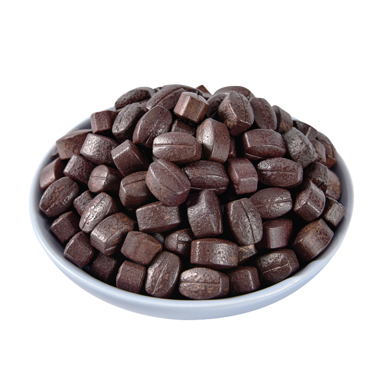 咖啡糖即食糖果豆软糖非脂糖0无coffee candy干嚼冰荷薄零食小吃