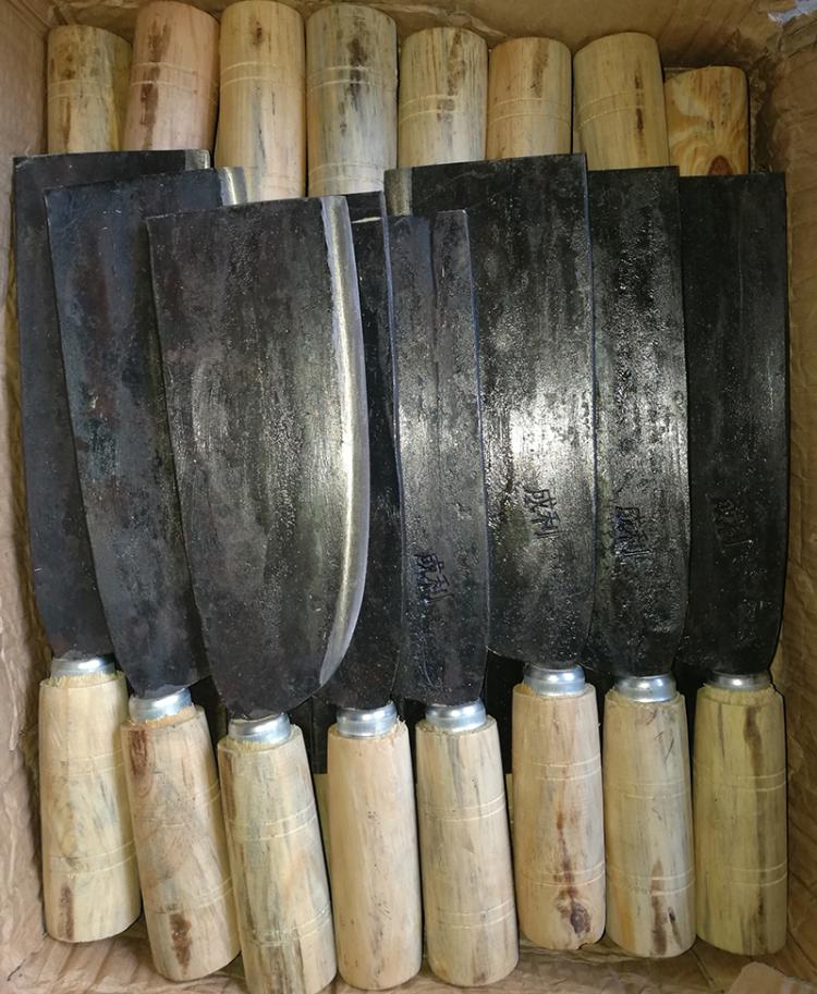 家用砍椰子削皮刀/吃椰子砍刀/砍椰子去皮用刀/去椰皮/锋利顺手-图2