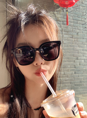 gm同款经典遮阳防晒方框墨镜男女