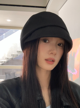 素颜渔夫帽子女显瘦百搭堆堆帽