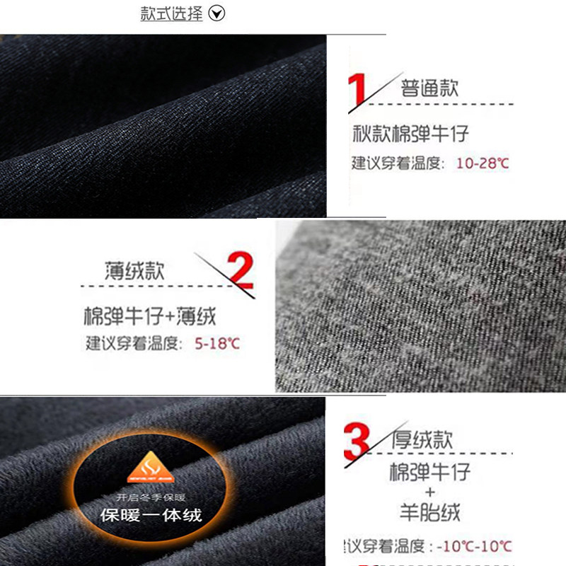 卷边直筒烟管2021年秋冬显瘦裤子 g58服饰牛仔裤