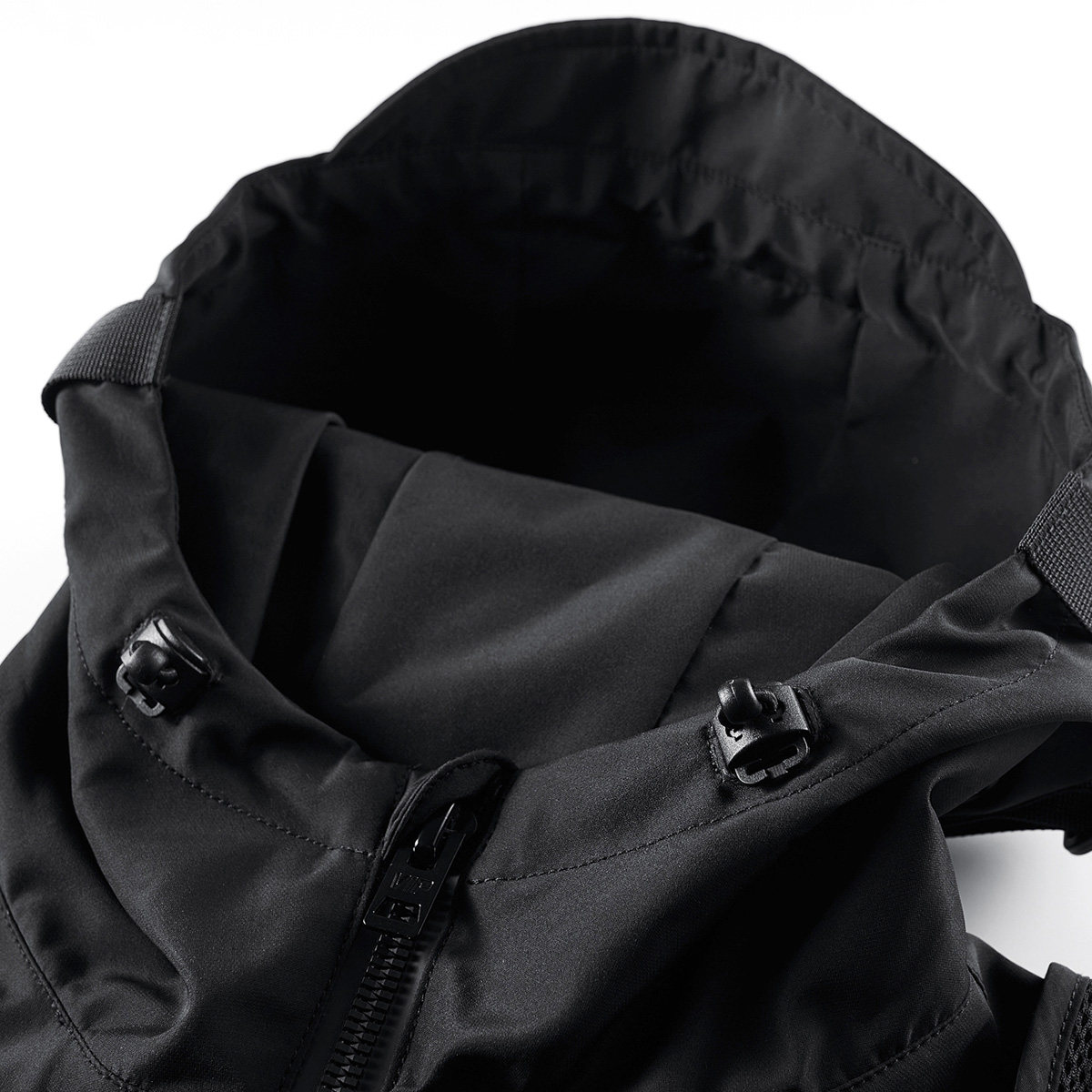 VIP机能风多口袋工装外套男春秋小众设计感连帽风衣潮牌战术夹克,淘宝优惠券,粉丝福利购,淘宝优惠卷