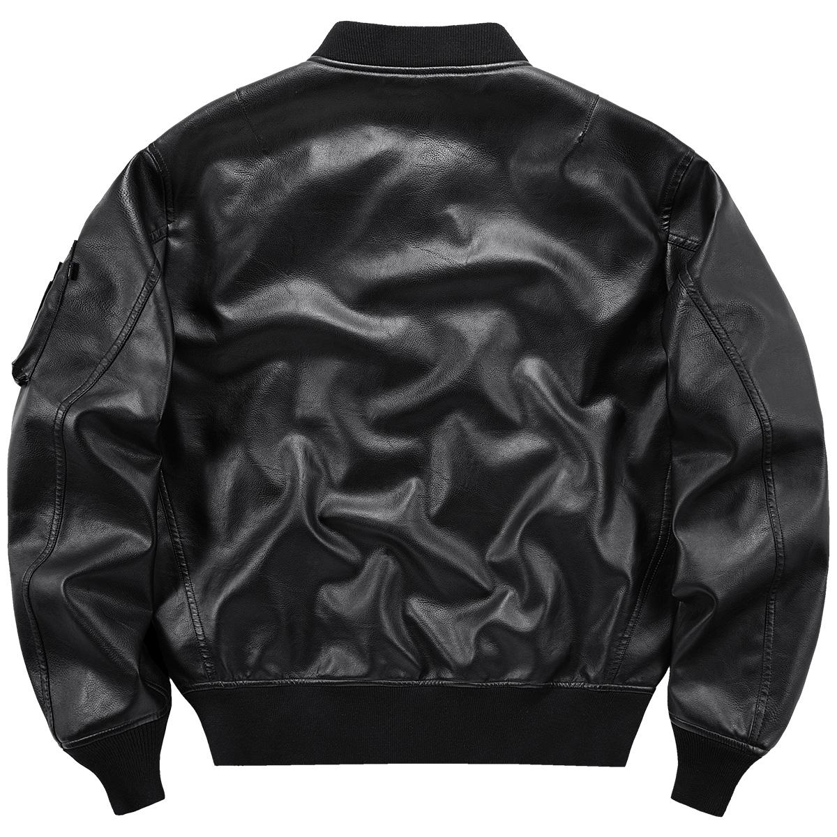 VIP复古MA1飞行员夹克男机车皮衣宽松美式工装外套潮牌帅气棒球服,淘宝优惠券,粉丝福利购,淘宝优惠卷