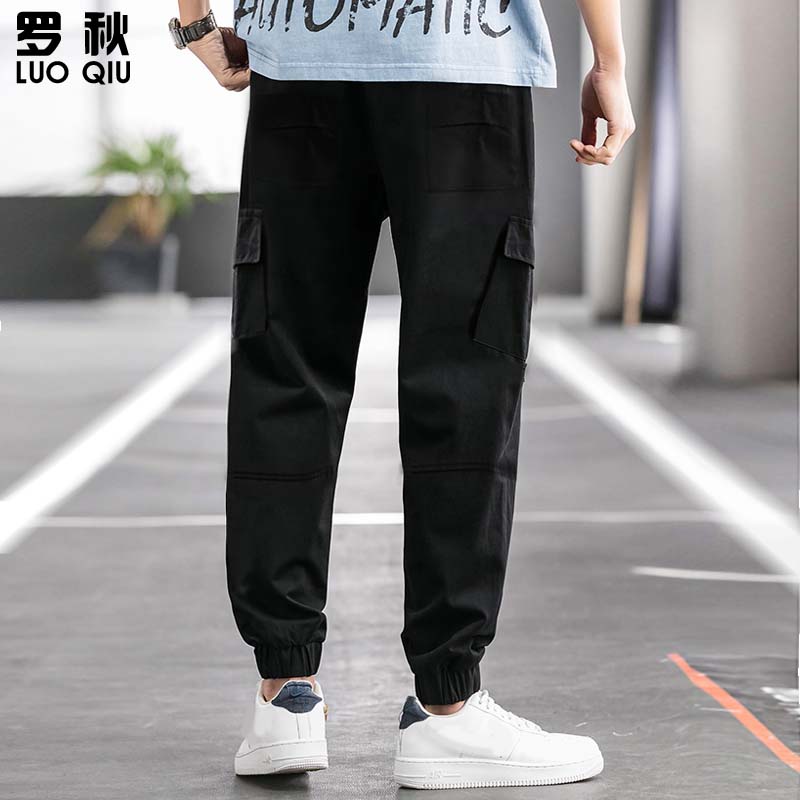 灌篮高手樱木花道流川枫三井寿工装裤休闲长裤男女军绿束脚运动裤