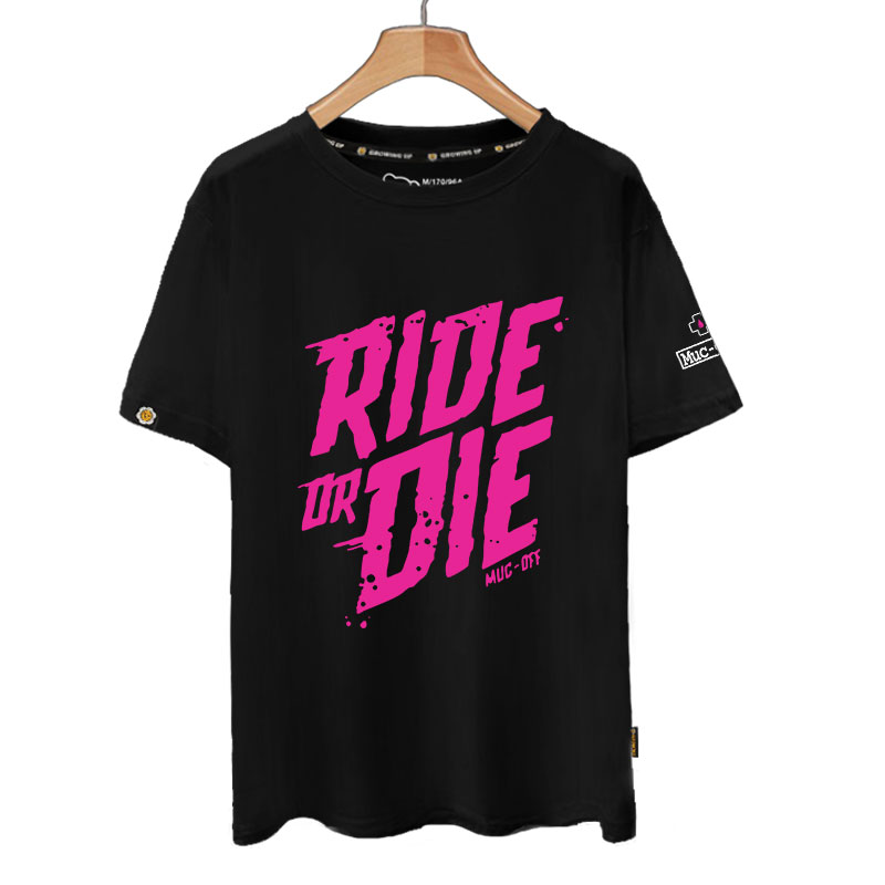 可定制PMuc-Off土坡ride or die速降骑行服纯棉短袖t恤衫男女半袖 - 图3