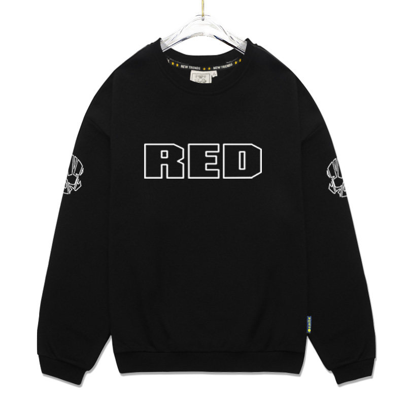 red epic摄像师相机同款24圆领卫衣 罗秋卫衣