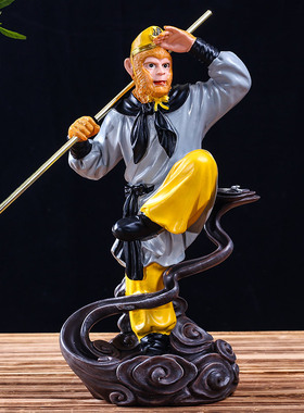 摆件师徒四人沙僧倒流香炉摆件