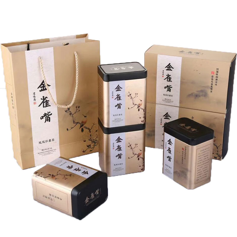 老仙翁乌岽单枞水仙茶叶潮州凤凰高山单丛茶礼盒装金雀嘴500g特级 - 图3