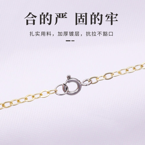 不锈钢开口圈金属环圆圈diy手链项链银色钛钢连接小圆环扣圈配件 - 图1