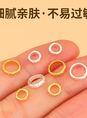 s925纯银盘缠散珠持久保色防过敏