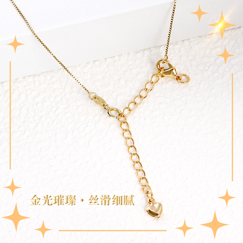 包18k金珍珠项链延长链diy带龙虾扣自制手链脚链尾链饰品配件材料,淘宝优惠券,粉丝福利购,淘宝优惠卷