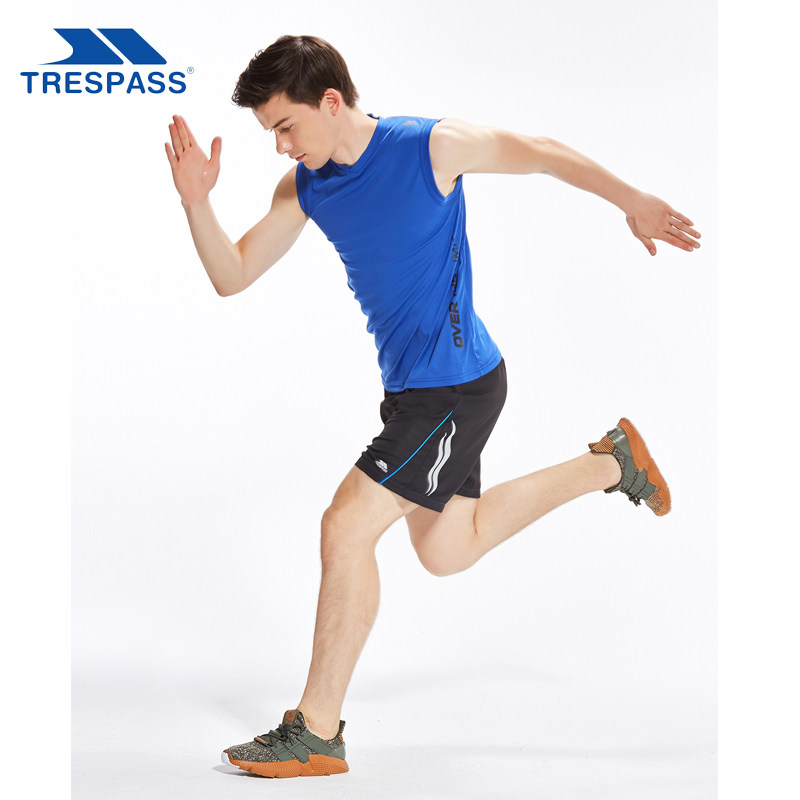 Trespass 趣越 透气速干 男式健身短裤 天猫优惠券折后¥29包邮(¥79-50)