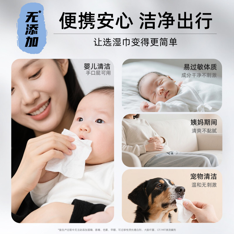 德佑羽绒服清洁湿巾免洗强力去污衣物去渍湿纸巾干洗专用便携小包