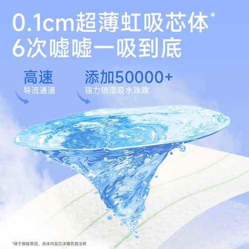 德佑拉拉裤超薄透气纸尿裤男女宝宝专用彩虹裤柔软尿不湿婴儿 - 图2