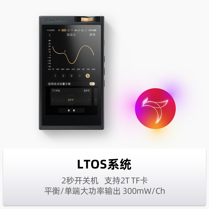 lotoo乐图PAW 6000小墨菊播放器随身听MP3蓝牙音乐HiFi听歌解码器 - 图3