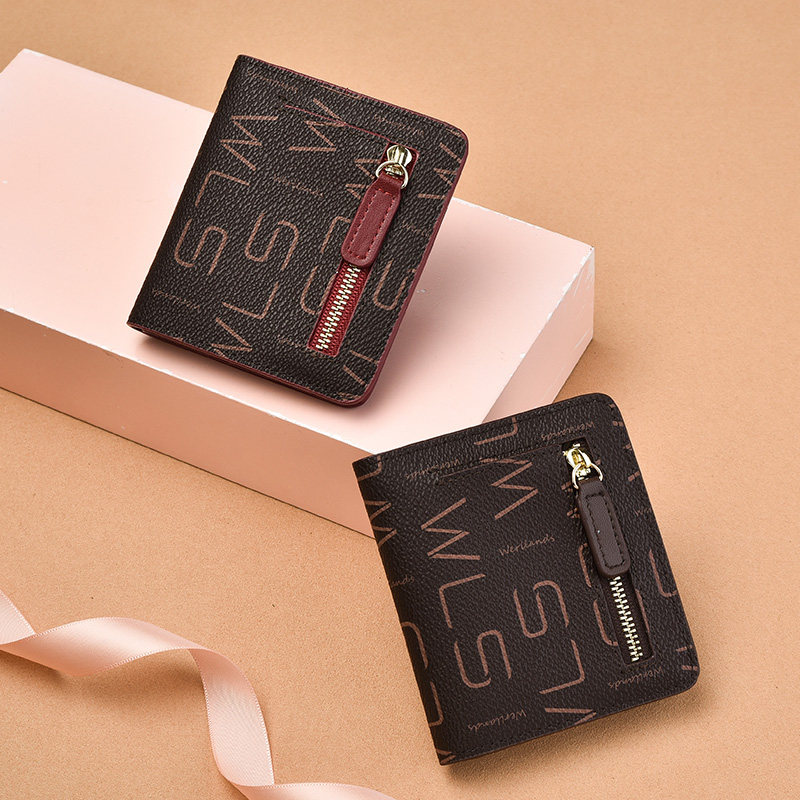 短款2020新款女士零钱卡包欧美钱包 werllands路勋箱包钱包