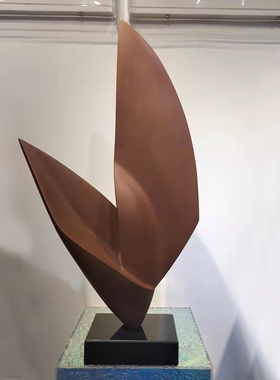 树脂装饰摆件现代抽象酒店小雕塑