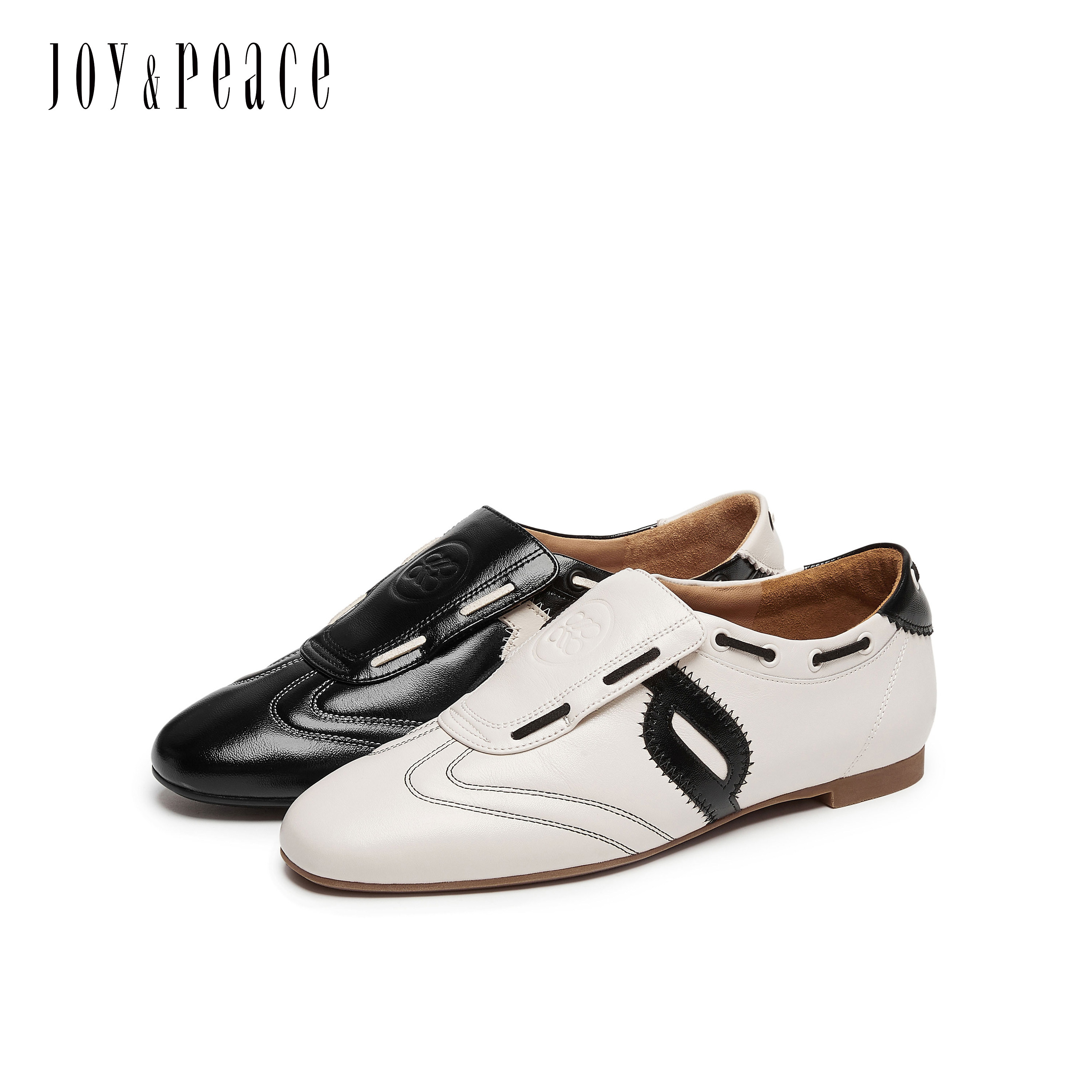 真美诗小斑斑2025秋季新款羊皮休闲运动鞋跆拳道薄底复古德训鞋女,淘宝优惠券,粉丝福利购,淘宝优惠卷