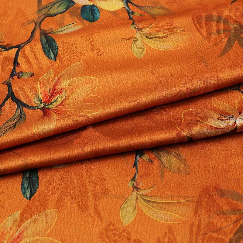 重磅山提花面料 秋冬连衣裙外套棉服布料 加厚古风提花面料零剪,淘宝优惠券,粉丝福利购,淘宝优惠卷