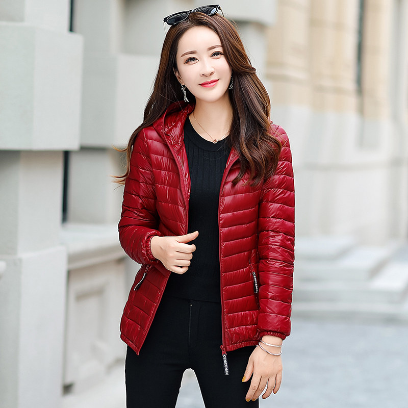 轻薄口袋短款2020冬反季大码韩版 蒙鄂名鹿羽绒服