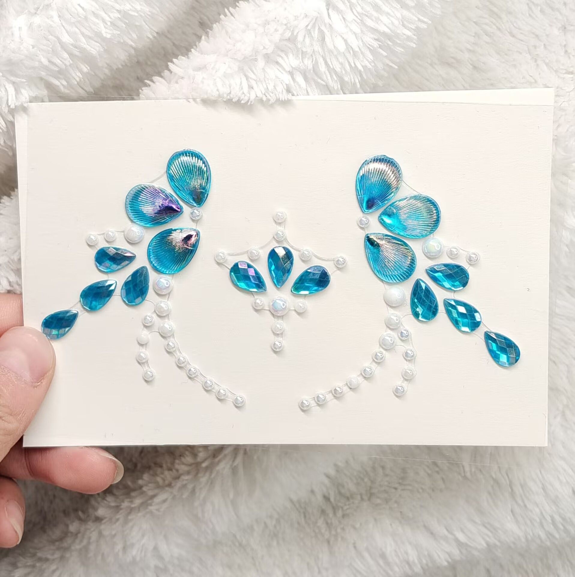 儿童花钿眉心贴眼角贴水钻装饰贴眉心贴古风流苏步摇,淘宝优惠券,粉丝福利购,淘宝优惠卷