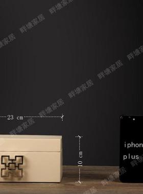 婚庆木质喜字摆件珠宝首饰盒