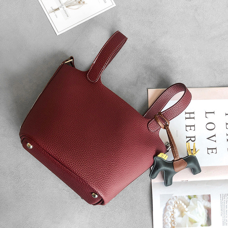 软品拎包菜篮子欧美风2020水桶包 芳妃箱包女士包袋