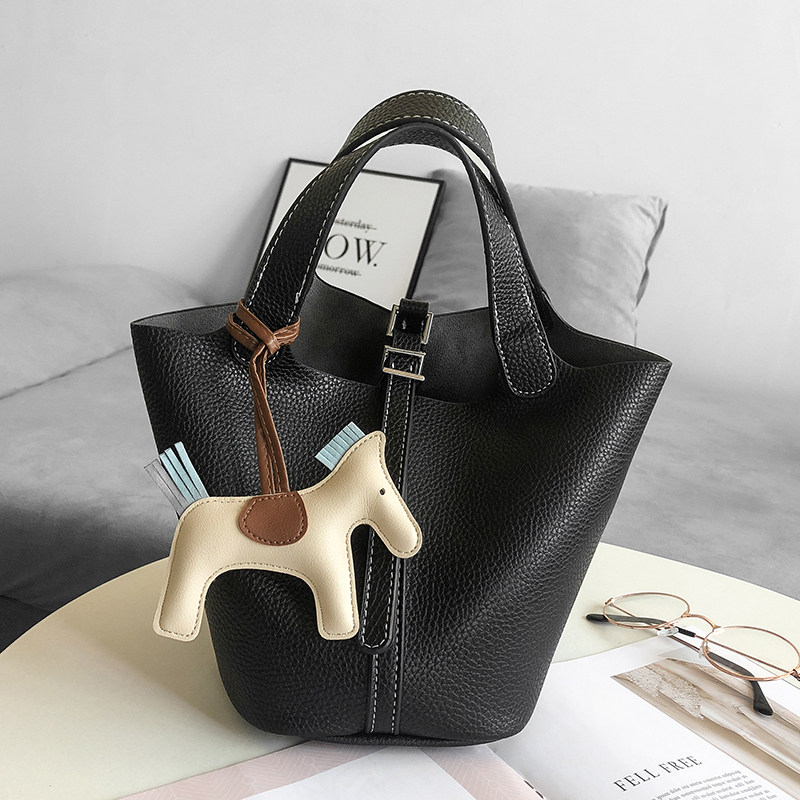 软品拎包菜篮子欧美风2020水桶包 芳妃箱包女士包袋