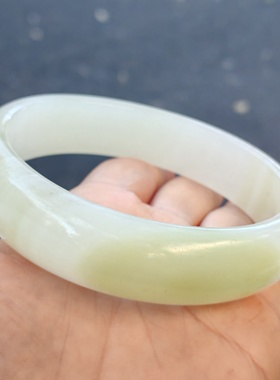 特大码天然阿富汗玉手镯男女款 臂镯手环 体重200-300斤70-90毫米