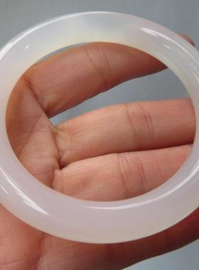 玉镯细条玉髓玉髓少女女款