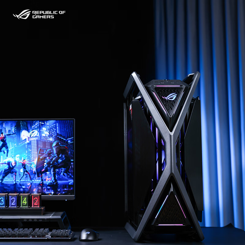 华硕创世神ROG全家桶 RTX5080TUF/火神/夜神 9800X3D电竞游戏主机 - 图2